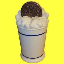 Vintage Oreo Cookie Jar "Splash" Ceramic Houston Harvest Gift | eBay