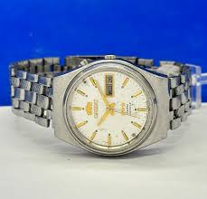 Orient 3 stars stainless steel automatic wristwatch white ...