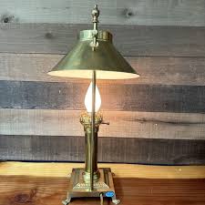 VINTAGE Paris Orient Express Istanbul Electric Brass Desk ...