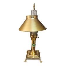 Vintage Brass Paris Orient Express Istanbul Table Lamp ...