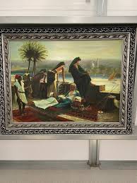 Hand Painted Moroccan Moorish Oil Painting Original Only One Available - Etsy