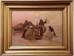 Sold at Auction: 19th century Orientalist N.F Springs Painting