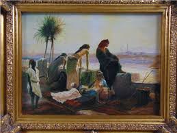 Johnny Gaston | still life studies of fruit on a ledge (1955) | MutualArt