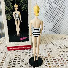 Hallmark Vintage Ornaments Lot of 2 Barbies Debut 1959/Solo in Spotlight 90s | eBay