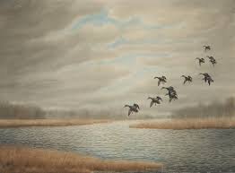 Sold at Auction: 2 J.D. Knapp Large Sporting Art W/C ...