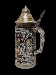 Vintage Original West German Gerz Lidded Beer Stein – Ein ...