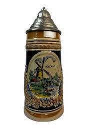 Original King Beer Stein 700 Hand Painted Made In Germany ...