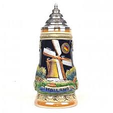 Holland Windmill Stein Cobalt - Imported from Germany ...