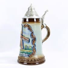 Large Vintage Original King 419 1/2 Stein , Tankard With ...