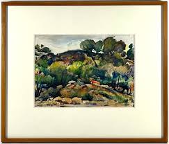 Listed Artist Arthur Haddock (1895-1980) Signed Watercolor Painting w/Provenance | eBay