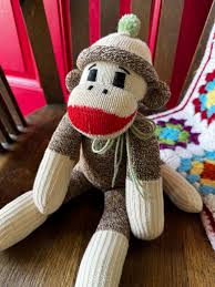 Vintage Sock Monkey - Traditional Red Heel | My Handmade ...