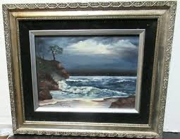 VONNA BROOKS "MOONLIGHT SERENADE" ORIGINAL OIL ON CANVAS ...