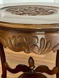 Vintage Mid 20th Century Country French Style Walnut Serving ...