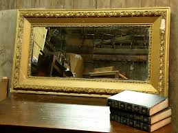 Mirror With Deep Cove Gilt Long 19th or Early 20th - Etsy