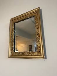 Gold Gilt Rectangular Mirror