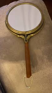 Vintage French 1950's-1960's Swivel/tilting 5” Mirror With ...