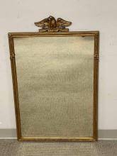 Sold at Auction: Federal Style Gilt Mirror with Eagle Crest and Tassel Rope Border