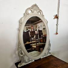 Vintage Mirror in Lacquered Wood, 1970s | Chairish