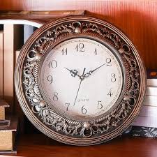13 Inch Vintage Large Wall Clock Battery Operated – Tidenk