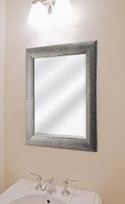 MCS Wall Mirror, 47692, Antique Silver, 22x28 Inch Overall ...