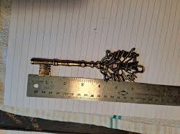 Vintage Brass Chamberlain Key Skeleton Key Ivanhoe 6 1/2 ...