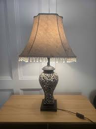 Large table lamp 80cm high shade 33cm high 48cm wide pick up ...
