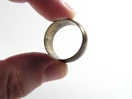 Men's Engagement Ring 1960s Mens Brass Ring Men's Ring Metal ...