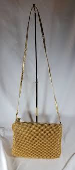 Vintage Bags by Marlo Gold Beaded Clutch Purse Handbag Style ...