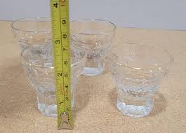 Vintage Gold Rimmed Clear 2cl Vintage Ruhrglas Flared Rims ...