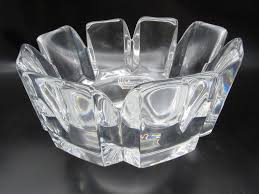 Sold at Auction: LOT OF 2 SWEDISH GLASS BOWLS MADE BY ORREFORS DESIGNED BY LARS HELLSTEN