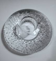 Orrefors DISCUS Candleholder LARS Hellsten Design Excellent ...