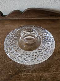 Orrefors Swedish Crystal Discus Votive Candle Holder - Etsy