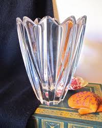 Orrefors Vintage Crystal Fleur Vase Designed by Jan ...