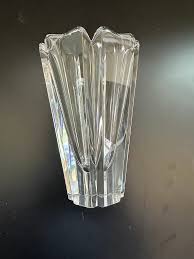 Mid 20th Century Orrefors Crystal Vase | Chairish