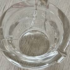 Vintage MARC AUREL Crystal Art Glass Bowl 3.5” X 2.5” Heavy ...