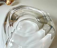 Tiffany & Co. Clear Crystal Glass Bowl Dish With Etched City ...