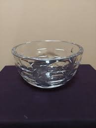 Orrefors - Bernadeotte? - Large 7" Crystal Bowl Simon Gate ...