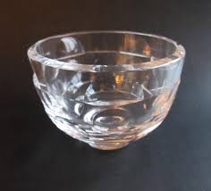 Orrefors Crystal Bowl Heavy Signed 4 7/8" Across Lip | eBay