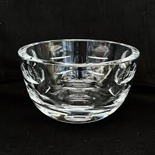 Orrefors Crystal Bowl: Vintage Swedish Glass, Simon Gate ...