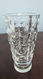ORREFORS THOUSAND WINDOWS Crystal Vase Simon Gate Sweden 7 5 ...