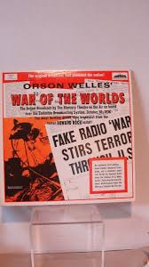 ORSON WELLES "WAR OF THE WORLDS" 2 RECORD LP SET - EVOLUTION ...