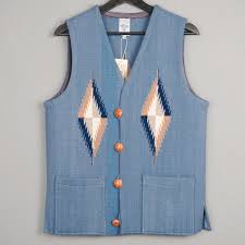 Ortega Chimayo Hand Woven Square Front Vest – BROGUE