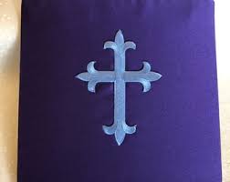 Chalice Pall W/ Plexiglass Insert, Advent/lent, 7" - Etsy