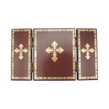 Theotokos Icon triptych "Perpetual Help" 5.75x3.5 ...