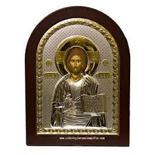 Christ the Pantocrator Icon - Blessing from Jerusalem