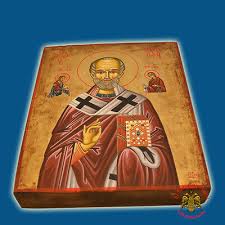 Orthodox Hagiography Icon of Saint Nicholas Size Ikone ...