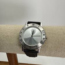 Vintage Oscar De La Renta Parfums Ladies Silver Tone Analog ...