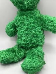 Sesame Street Oscar the Grouch Plush 15 Inch Knickerbocker Toy Company Vtg | eBay