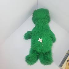 VINTAGE KNICKERBOCKER SESAME STREET OSCAR THE GROUCH 17" STUFFED PLUSH 1970s | eBay