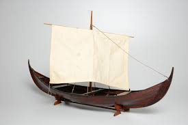 BOAT MODEL, of Viking ships. Miscellaneous - Miscellaneous ...